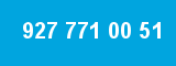927 771 00 51 927 771 00 51